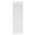 Mr Mxyzptlk Perfect Shutters IL501535001 Premier Louver Exterior Decorative Shutter; White - 15 x 35 in. IL501535001